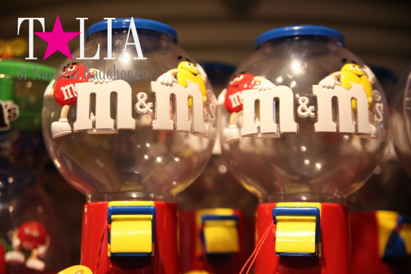 Магазин M&M's на Таймс Сквер в Нью-Йорке